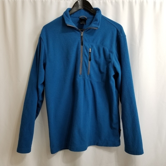NARRAGANSETT Traders size medium blue pullover fleece - Picture 7 of 7